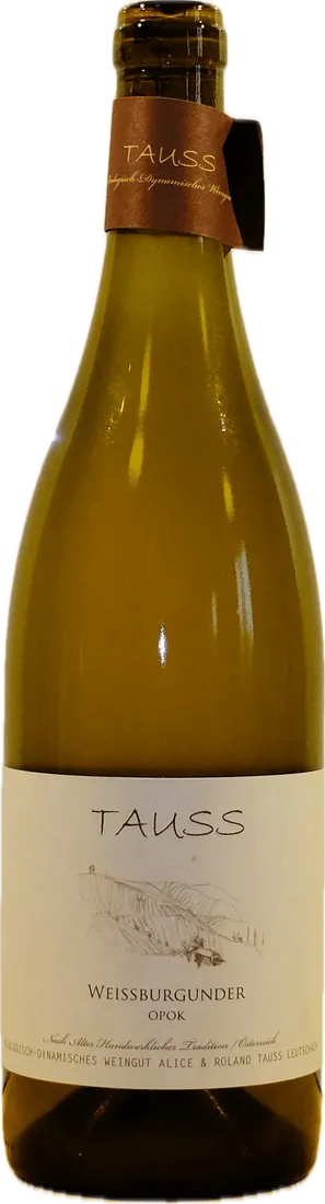 Flasche Tauss Weißburgunder Opok 2013