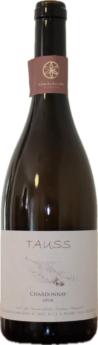 Flasche Tauss Chardonnay OPOK 2021