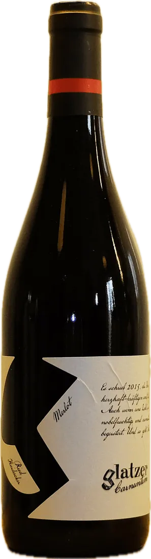 Flasche Glatzer Blauer Zweigelt Haidacker 2017
