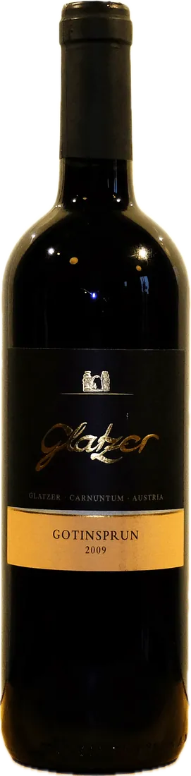 Flasche Glatzer Gotinsprun Cuvée 2009