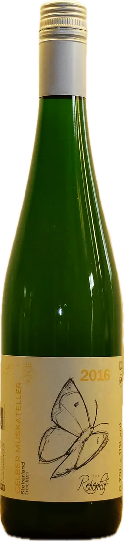 Flasche Rebenhof Gelber Muskateller 2016