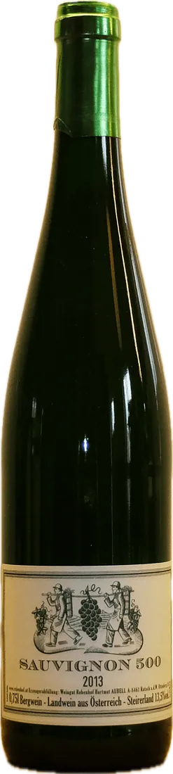 Flasche Rebenhof Sauvignon Blanc 500 2013