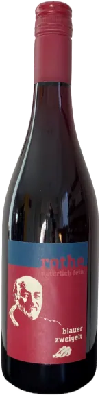 Flasche Rothe 2022 Blauer Zweigelt
