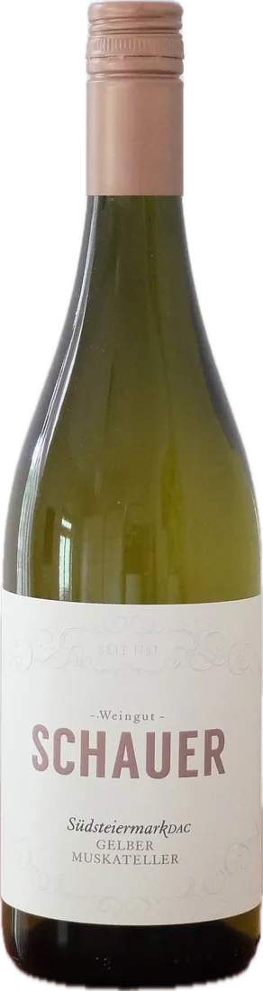 Flasche Schauer Gelber Muskateller 2023