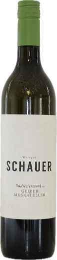 Flasche Schauer Gelber Muskateller DAC 2019