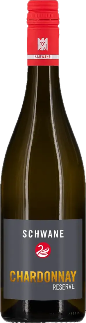 Flasche Schwane 2024 Volkach Chardonnay R trocken