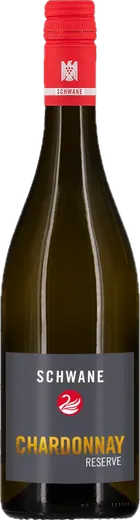Flasche Schwane 2024 Volkach Chardonnay R trocken