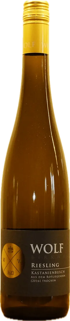 Flasche Wolf Riesling trocken, Erste Lage, 2016