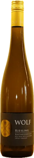 Flasche Wolf Riesling trocken, Erste Lage, 2016