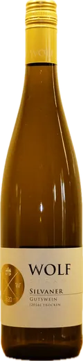 Flasche Wolf Silvaner Gutswein, 2016