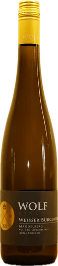 Flasche Wolf Weißburgunder Kastanienbusch, Große Lage, 2016